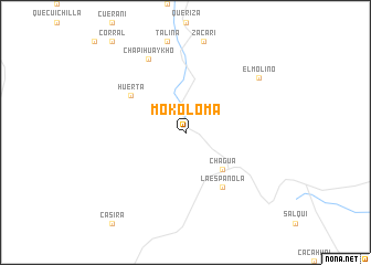 map of Moko Loma