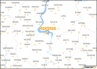 map of Mokonde