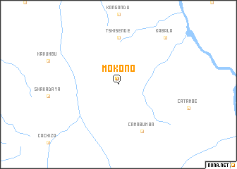 map of Mokono