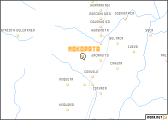 map of Moko Pata