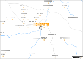 map of Mokopata