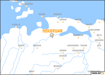 map of Mokoruwa