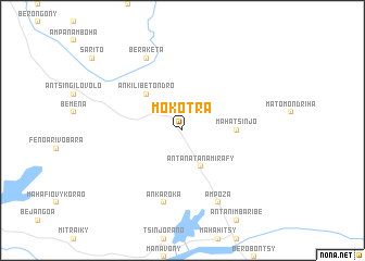 map of Mokotra