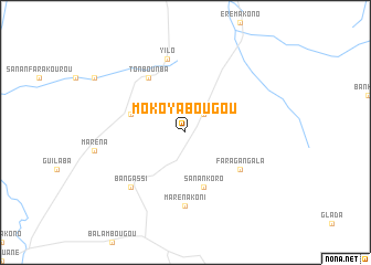 map of Mokoyabougou