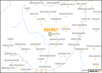 map of Môkpét