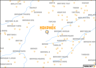 map of Mok Phek