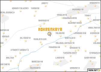 map of Mokren\