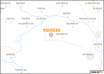 map of Mokresh