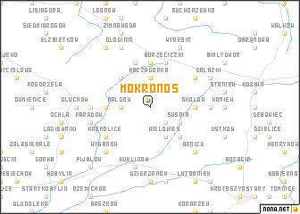 map of Mokronos