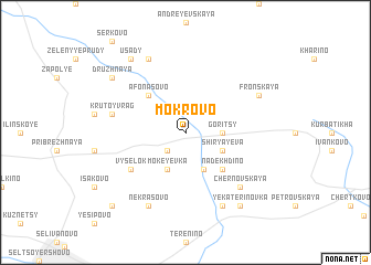 map of Mokrovo