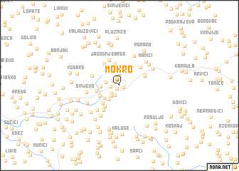 map of Mokro