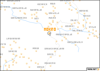 map of Mokro