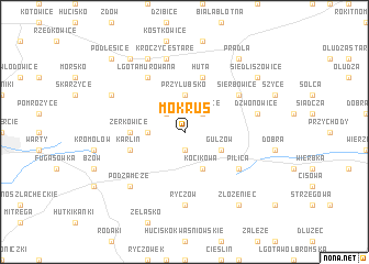 map of Mokrus