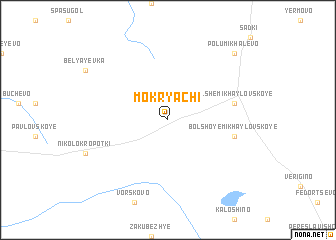 map of Mokryachi