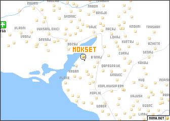 map of Mokset