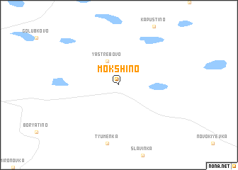 map of Mokshino