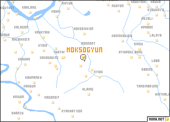 map of Moksogyun