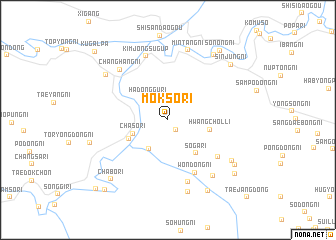 map of Moksŏ-ri