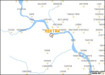 map of Moktaw