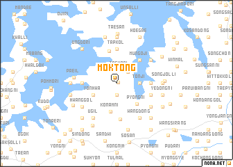 map of Mok-tong