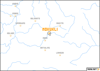 map of Mokukli