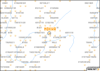 map of Mokwa