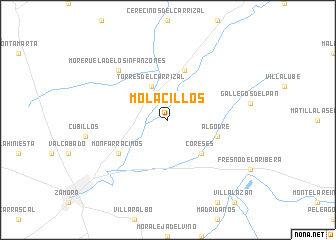 map of Molacillos
