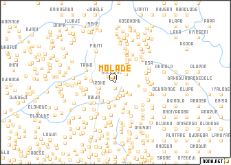 map of Molade