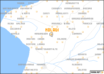 map of Moladi