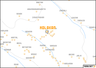 map of Mōlakān