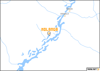 map of Molanga