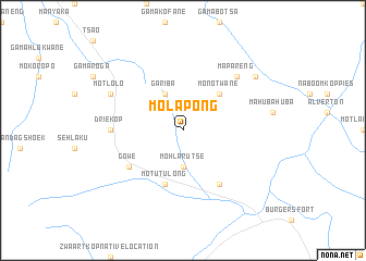 map of Molapong