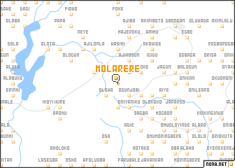 map of Molarere