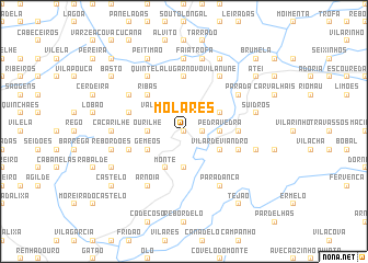 map of Molares