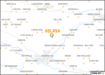 map of Molash