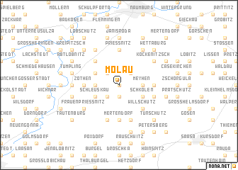 map of Molau