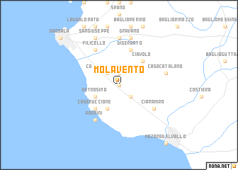 map of Mola Vento