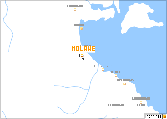map of Molawe