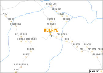 map of Molaye