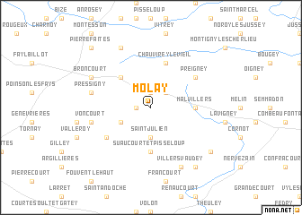 map of Molay