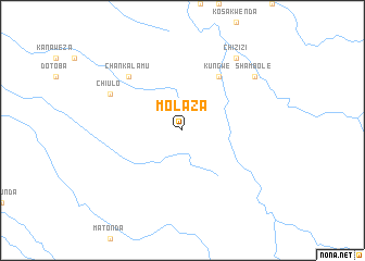 map of Molaza