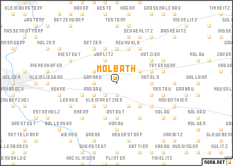 map of Molbath