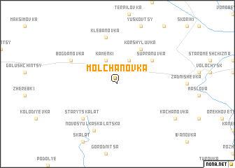 map of Molchanovka