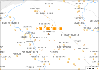 map of Molchanovka