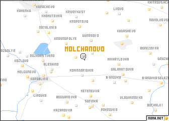 map of Molchanovo