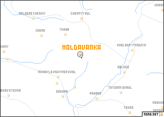 map of Moldavanka