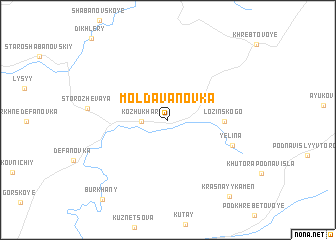 map of Moldavanovka