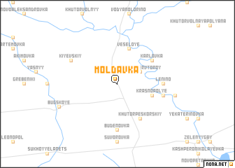 map of Moldavka