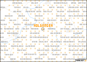 map of Moldergem