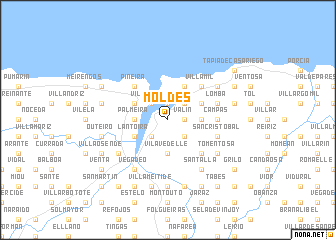 map of Moldes